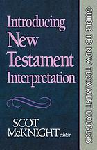 Introducing New Testament interpretation