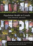 Population health in Canada : issues, research, and action