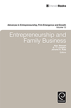 Entrepreneurship and Family Business. Vol. 12.
