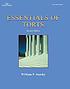 Essentials of torts by  William P Statsky 