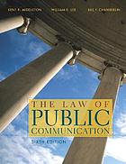 The law of public communication