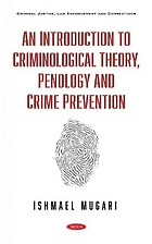 book cover for An introduction to criminological theory, penology and crime prevention