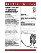 ActionScript 3.0 programming : overview, getting started, and examples of new concepts