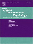 Journal of applied developmental psychology.