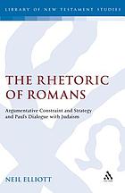 The rhetoric of Romans.