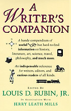 A writer's companion
