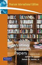 Writing research papers : a complete guide