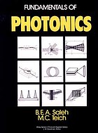 Fundamentals of photonics