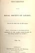 Proceedings of the Royal Society of London by Royal Society (Great Britain)