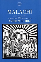Malachi : a new translation with introduction and commentary