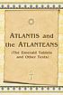Atlantis and the Atlanteans : (the emerald tablets... by  Vladimir Antonov 