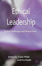 Ethical leadership : global challenges and perspectives