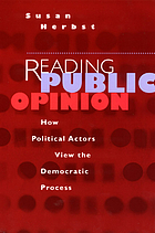 Reading public opinion: how political actors view the democratic process