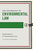 The psychology of environmental law