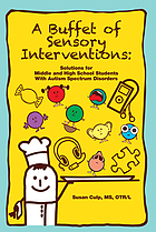 A buffet of sensory interventions : solutions for middle and high school students with autism spectrum disorders