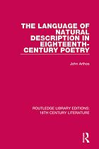 LANGUAGE OF NATURAL DESCRIPTION IN EIGHTEENTH -CENTURY POETRY.