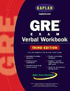 GRE exam verbal workbook