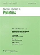 Current opinion in pediatrics : review articles : recommended reading ; bibliography of the world literature.