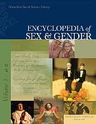 Encyclopedia of sex and gender
