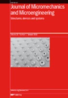Journal of micromechanics and microengineering : structures, devices, and systems.