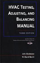 HVAC testing, adjusting, and balancing manual