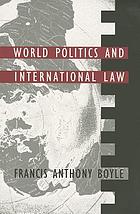 World politics and international law