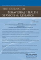 Journal of behavioral health services & research.
