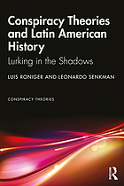 Book cover - Conspiracy theories and Latin American history