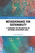 Metagovernance for sustainability : A framework... by Louis Meuleman