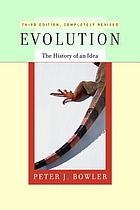 Evolution : the history of an idea