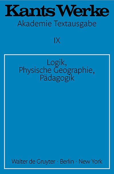 Kants Werke : Akademie-Textausgabe | WorldCat.org