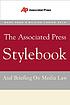 The Associated Press stylebook and briefing on... by Norm Goldstein
