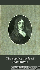 The poetical works of John Milton : with notes and a life of the author.
