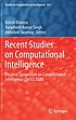 Recent studies on computational intelligence :... by Ashish Khanna