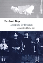 Numbered days : diaries and the Holocaust