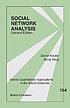 Social network analysis by  David Knoke 