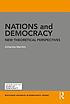 Nations and democracy : new theoretical perspectives by Amanda Machin