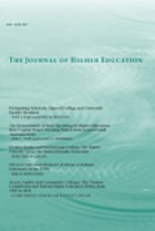 The journal of higher education.