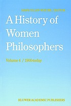 Contemporary women philosophers : 1900-today