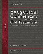Zondervan exegetical commentary on the Old Testament