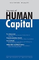 Journal of human capital.