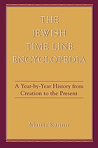 The Jewish time line encyclopedia
