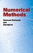 Numerical methods by Germund Dahlquist Numerical methods by Germund Dahlquist