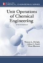 Unit operations of chemical engineering