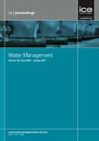 Proceedings of the Institution of Civil Engineers. Water management