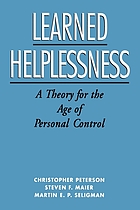 Learned helplessness: a theory for the age of personal control