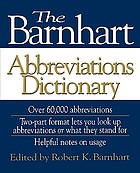 The Barnhart abbreviations dictionary