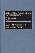 The Oklahoma state constitution : a reference guide