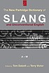 The new Partridge dictionary of slang and unconventional... door Eric Partridge