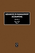 Advances in management accounting by John Y Lee
